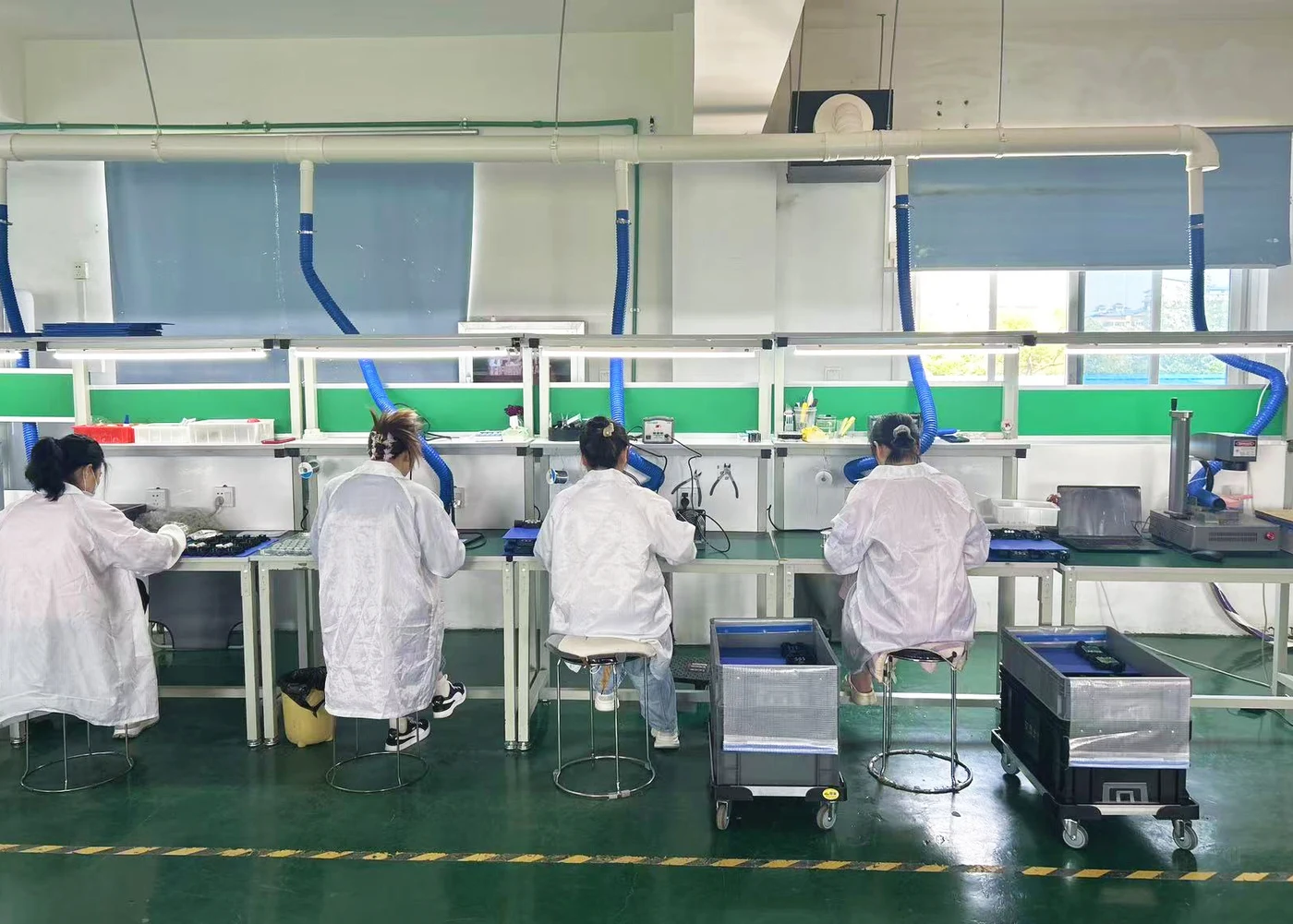 AIKEN production line in Wuhan